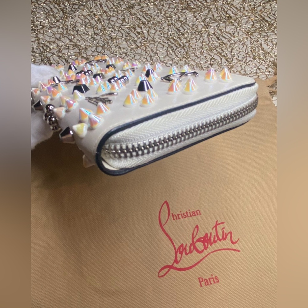 CHRITIAN LOUBOUTIN ❤️❤️ PANETTONE LOUBINTHESKY SEVILLE WHITE - Picture 6 of 16